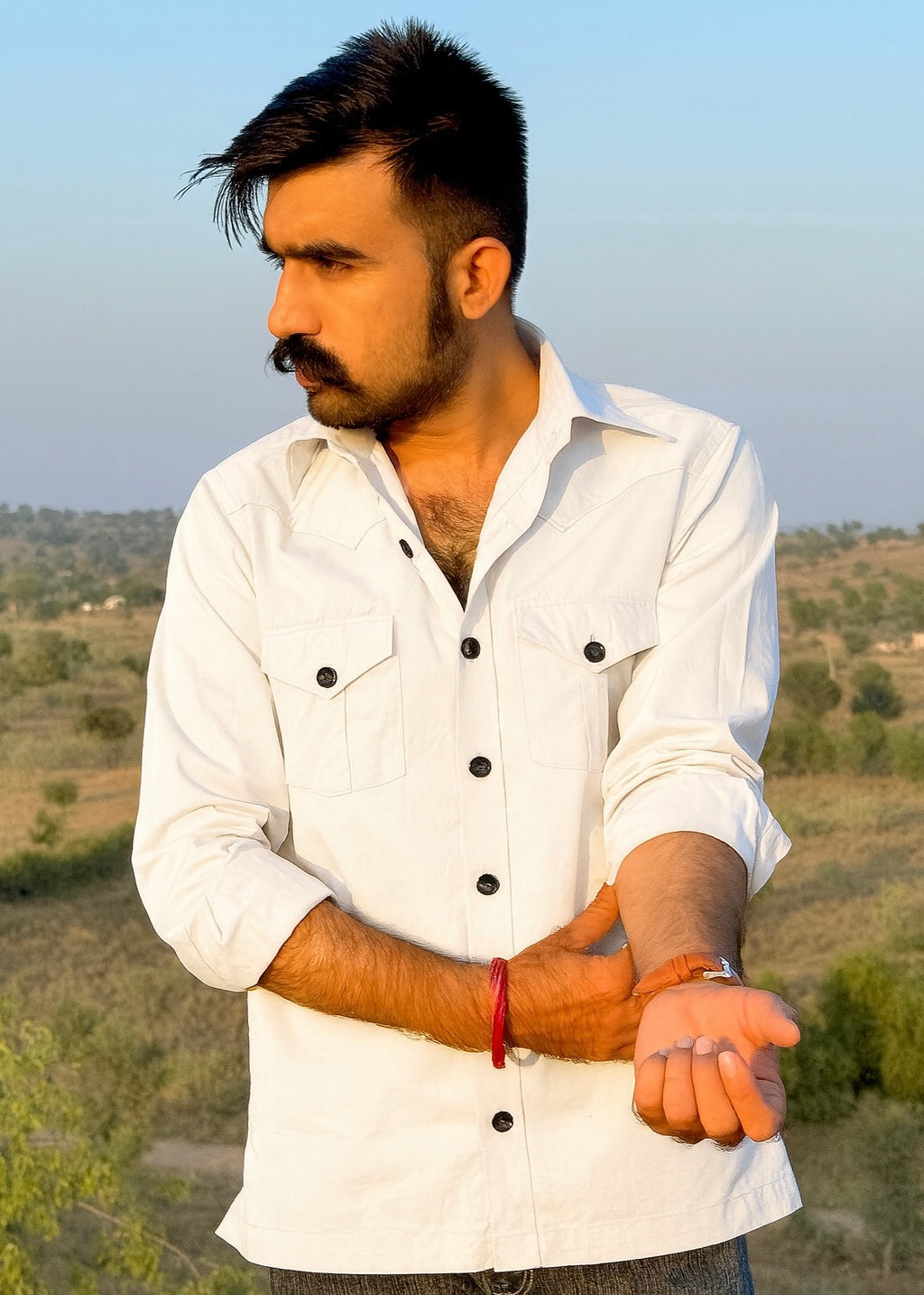 Rajputana Cowboy Hunting Shirt